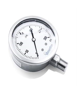 Bourdon MEX5 - MEM5 Industrial Pressure Gauges